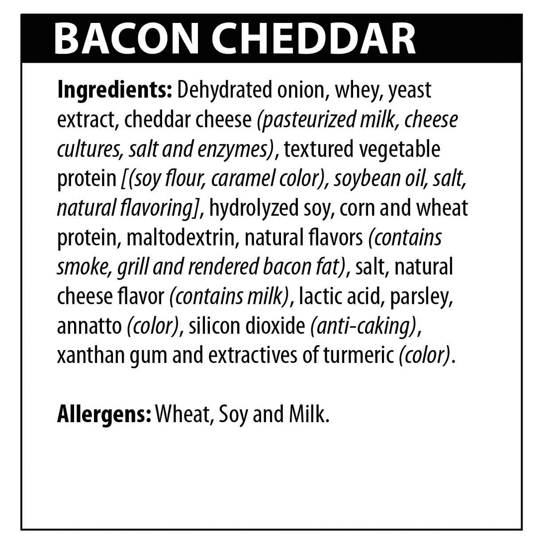 Bacon Cheddar Dip