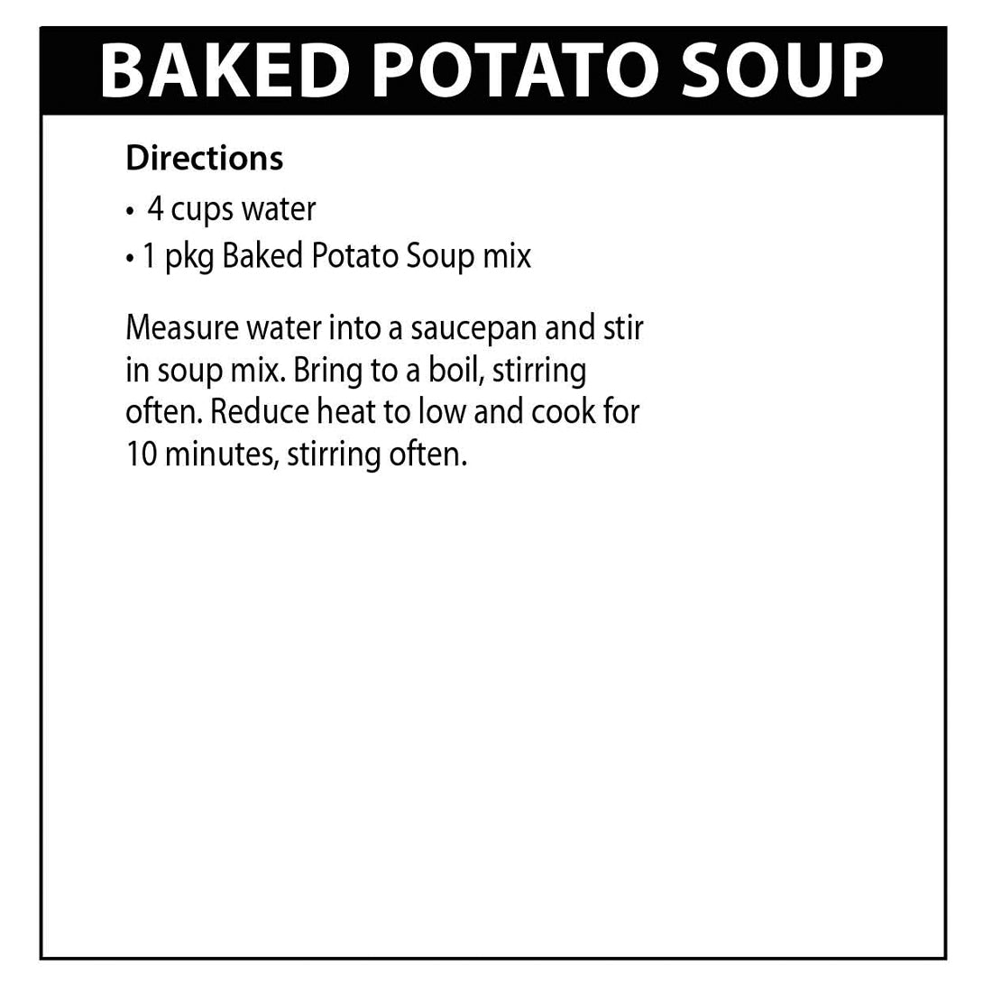 Baked Potato Soup