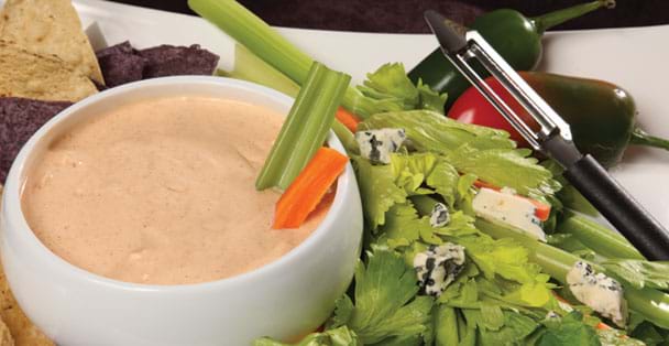 A recipe for Buffalo Chicken Dip that is tasty and