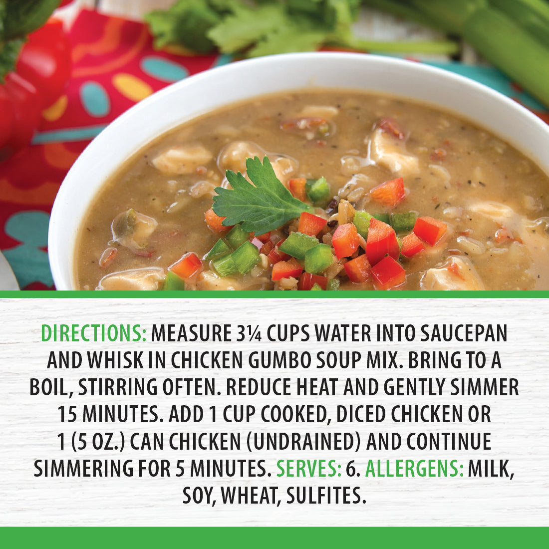 Chicken Gumbo Soup