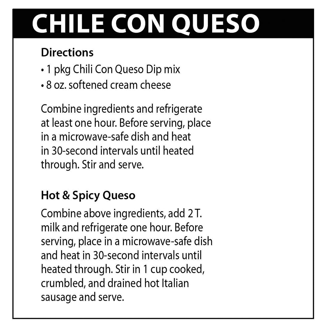 Chile Con Queso Dip
