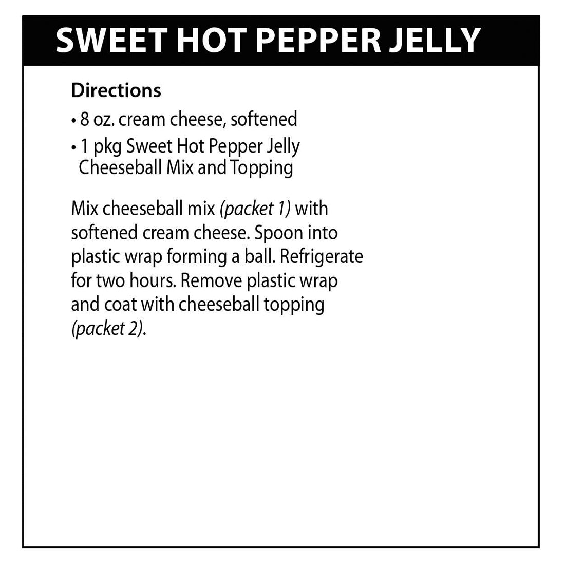 Sweet Hot Pepper Jelly Cheeseball