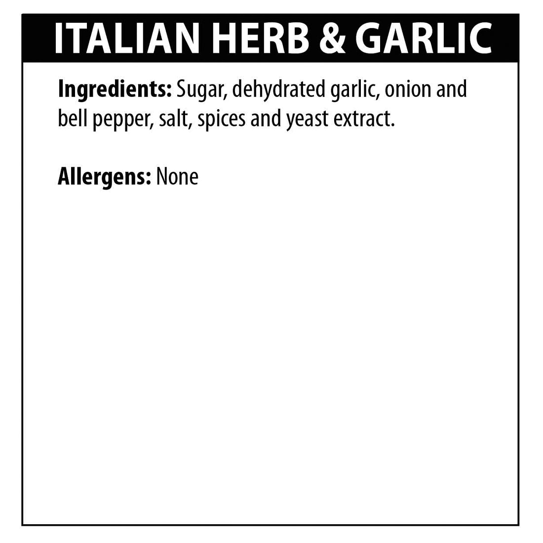 Italian Herb &amp; Garlic Marinade