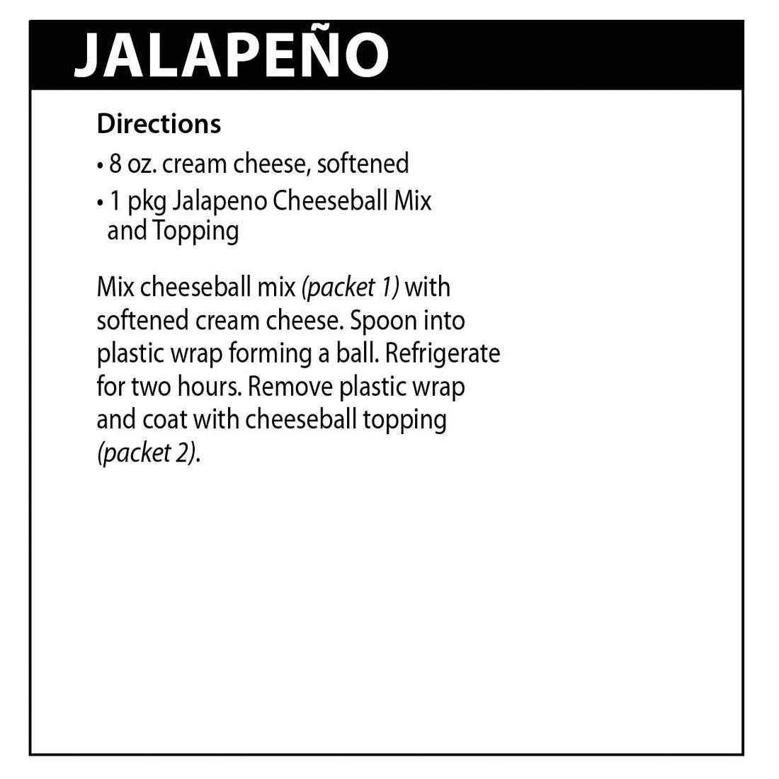 Jalapeno Cheeseball Quick Mix