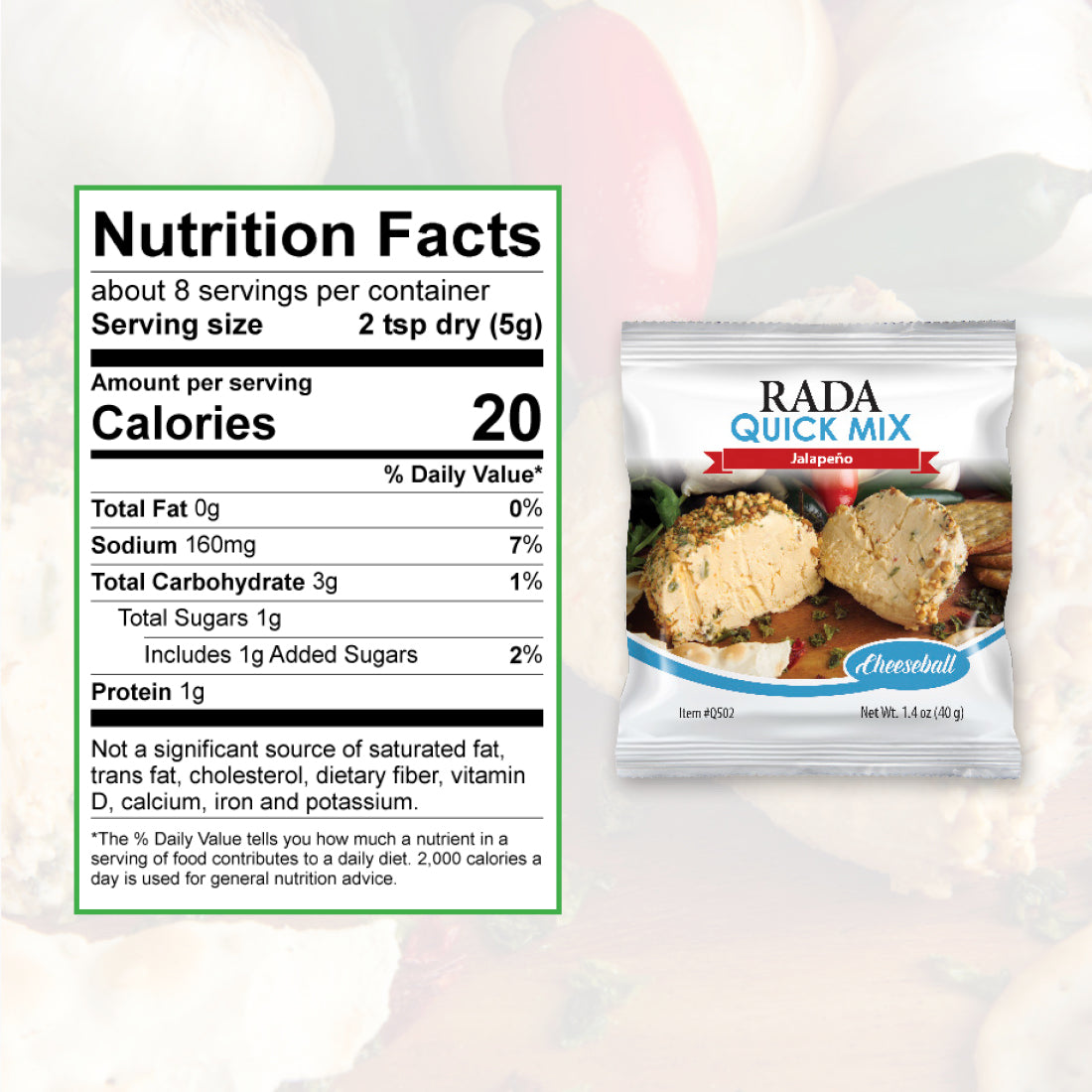 Jalapeno Cheeseball Quick Mix