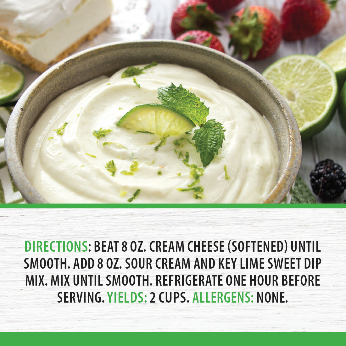 Key Lime Sweet Dip