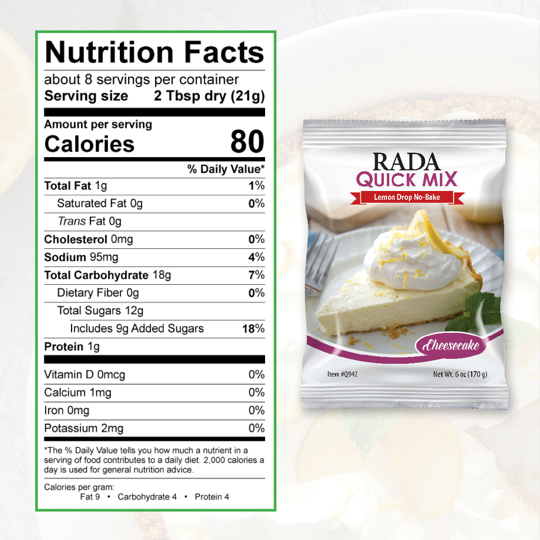 Lemon Drop No-Bake Cheesecake