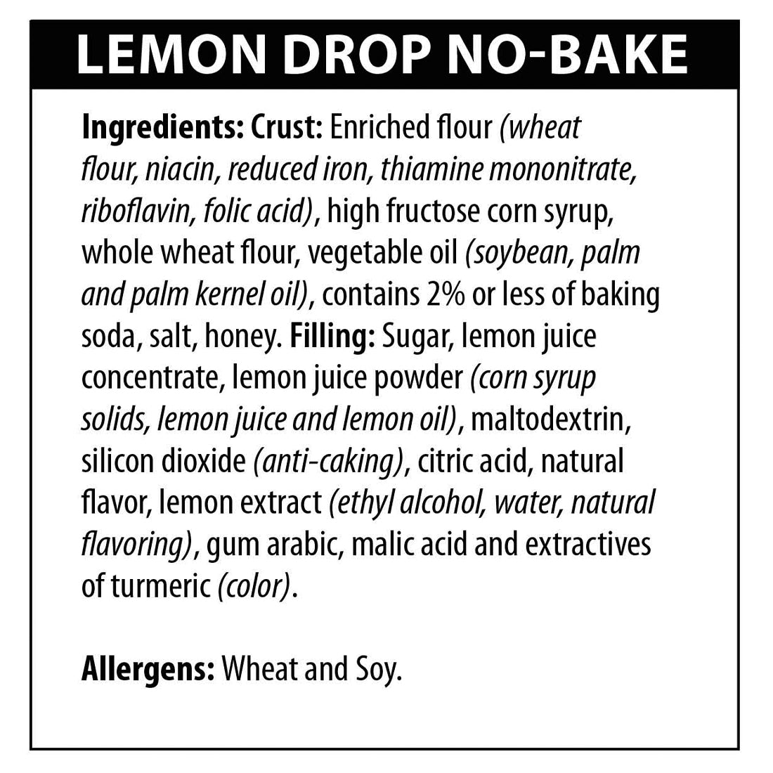 Lemon Drop No-Bake Cheesecake