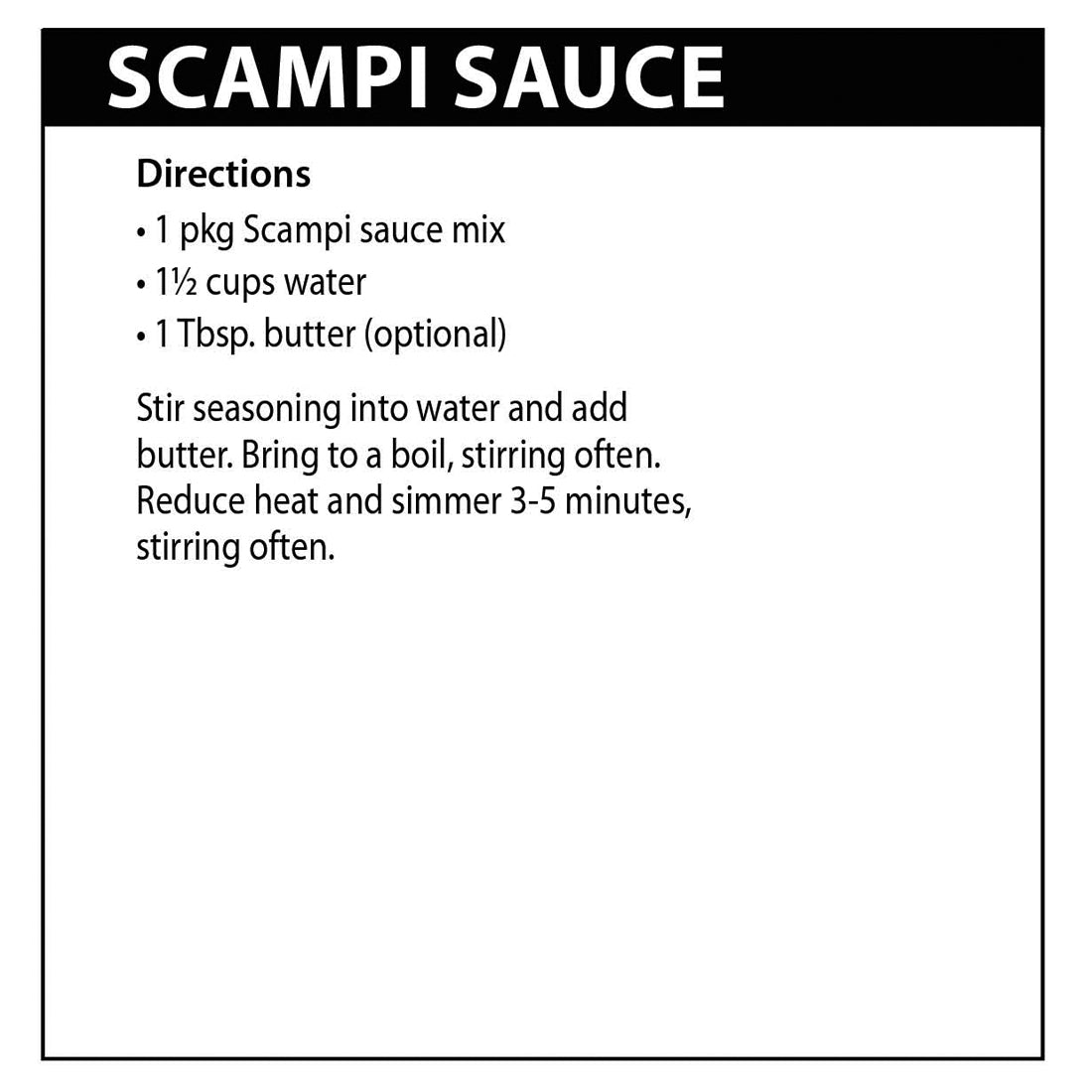 Scampi Sauce