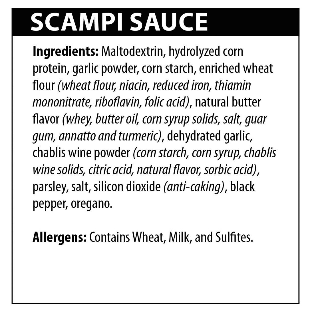 Scampi Sauce