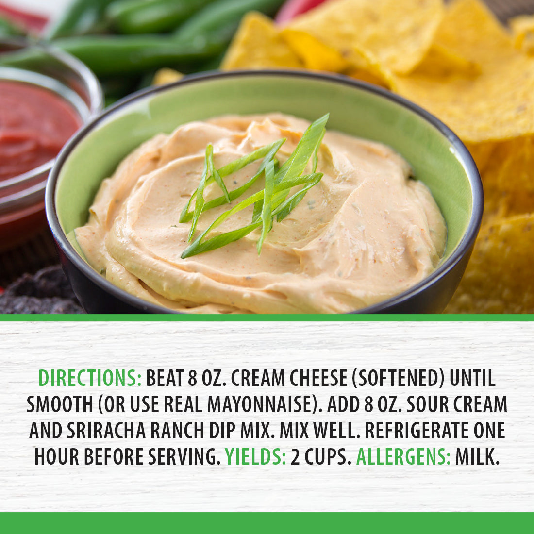 Sriracha Ranch Dip