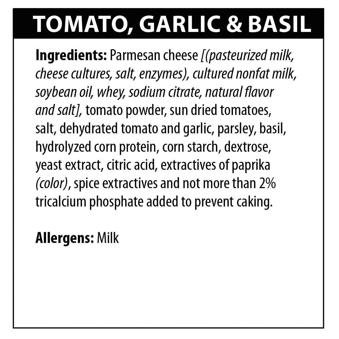 Tomato, Garlic &amp; Basil Dip
