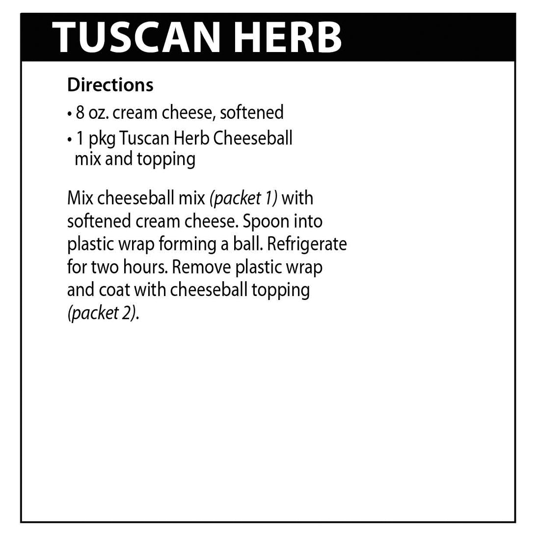 Tuscan Herb Cheeseball