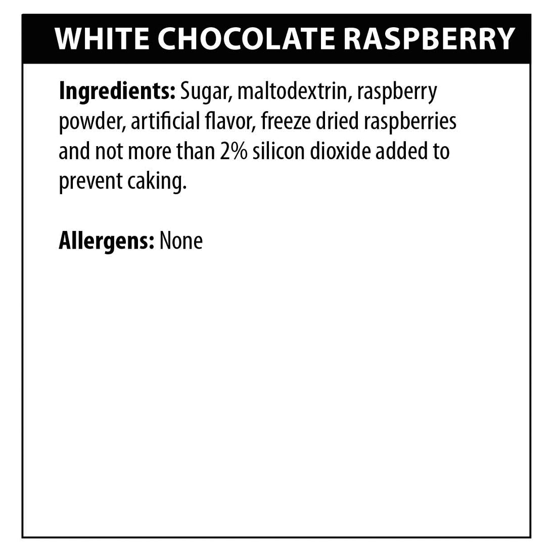 White Chocolate Raspberry Dip